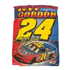 VTG Y2K 2002 Jeff Gordon DuPont Chevy Monte Carlo NASCAR Flag Banner Hendrick